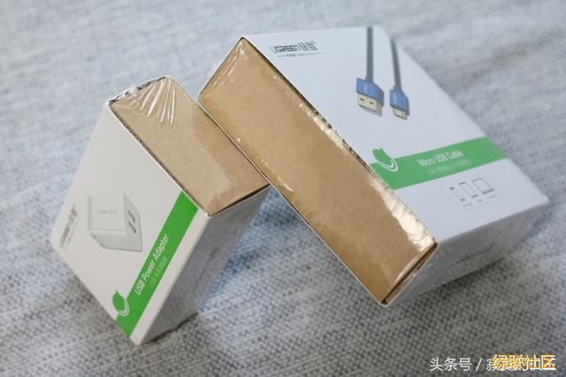 观光充电套装,双口充电头+牛仔数据线